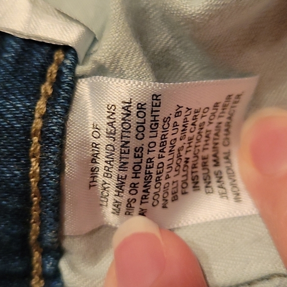 5/$25 LUCKY BRAND Bridgette Skinny Ripped Mid Rise Ankle Hipster Jeans - Picture 7 of 12